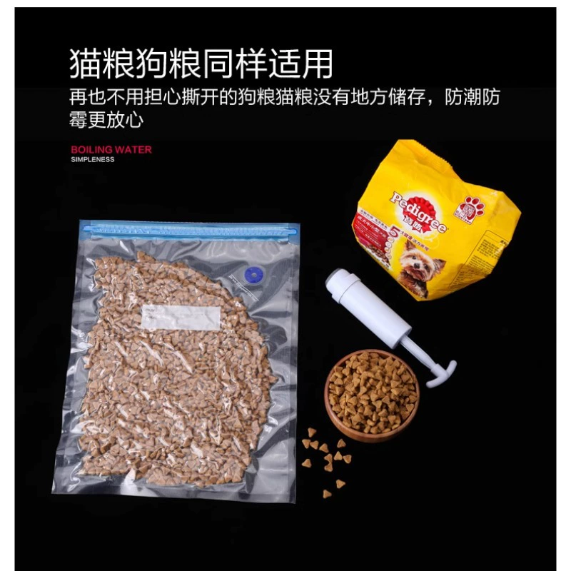Герметичные пластиковые вакуумные bags с электрическим насосом для хранения пищи и молока дома