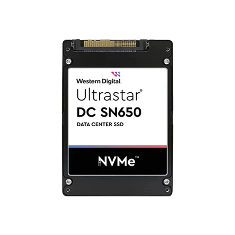 WD/西部数据 SN650 7.68T solid state drive U.3 interface 2.5-inch Western Digital hard drive enterprise-class SSD