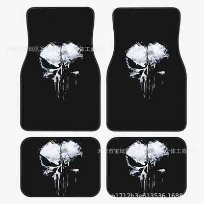 Stain-Resistant, Easy to Care For, Avtomobil döşəmə paspasları - f-car-floor-mats-14-3344cm-two-piece-pack