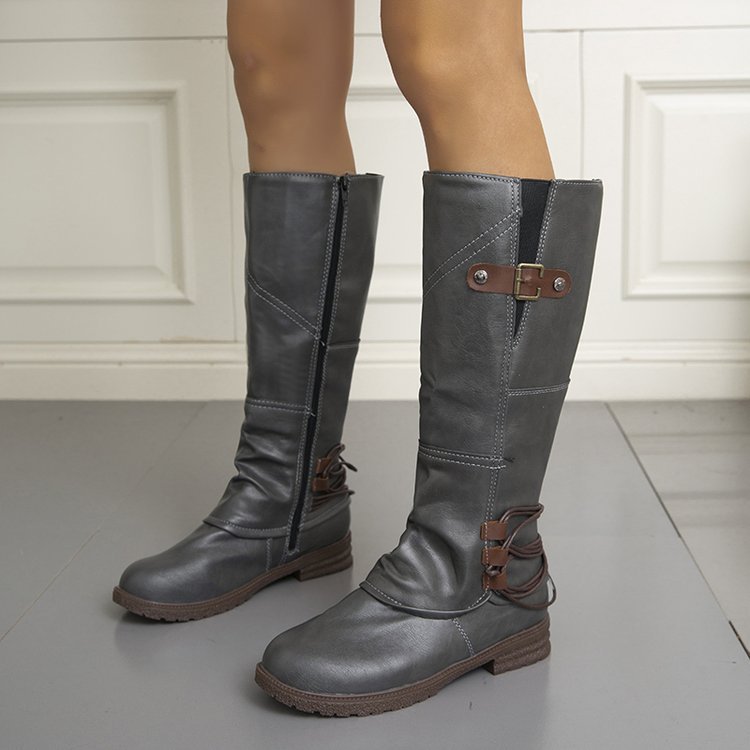 Fashion explosion outside wear fall and winter high boots_voghion.com