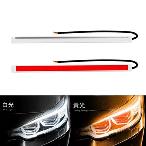 Avtomobil dinamik LED gündüz işığı, ikirəngli işıq bələdçi zolağı, LED dönmə siqnalı