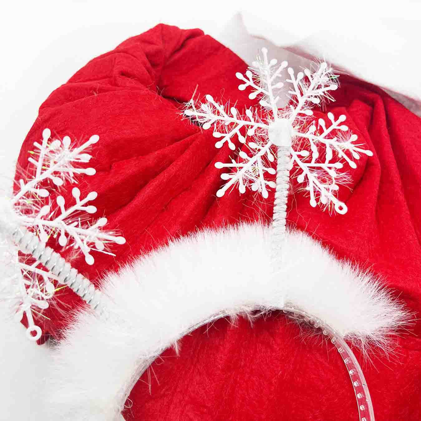 Comercio exterior decoraciones de Navidad tocado copo de nieve diadema nuevo Popular Europeo, americano, japonés y coreano fiesta suministros