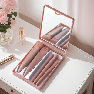New Travel 5-Piece Makeup Brush Set, Portable Multi-Functional Powder Brush, Blush Brush, Beauty Tool