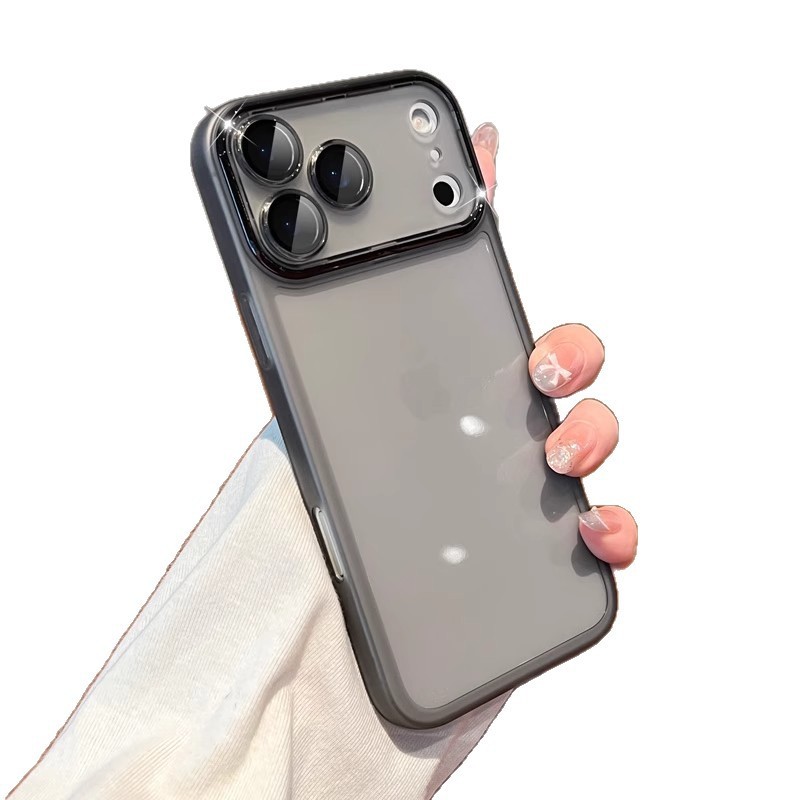 适用iPhone17PROMAX手机壳微透TPU软壳苹果17自带镜头膜保护套16|undefined