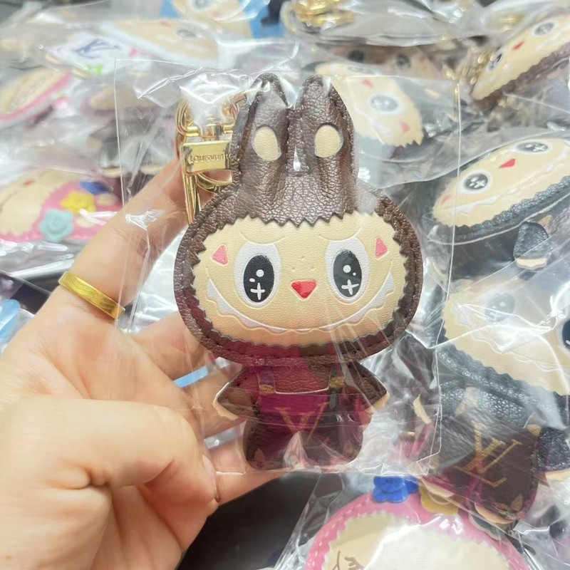 金属超迁皮钥匙扣挂件labubu卡通创意情侣钥匙扣钥匙扣小礼品配件|undefined
