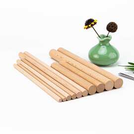 圆条松木棍diy手工建筑模型工艺瑜伽开背实木圆木棒木旗松木工艺