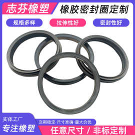 硅橡胶O型圈加工量大优惠密封防尘垫加厚机械防水减震圈厂家