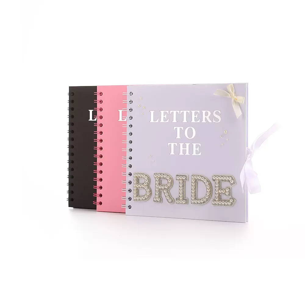 跨境婚礼结婚新郎新娘誓言剪贴簿相册本相册纪念本手账本套装致辞