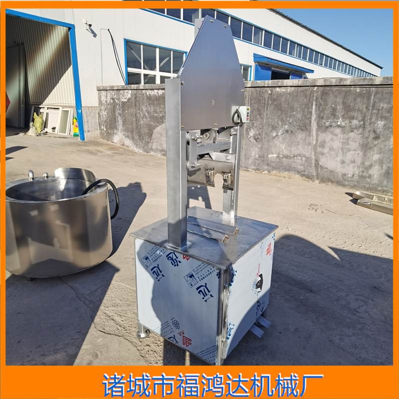 冷冻猪头机  液压式猪头劈半机 羊头劈半设备