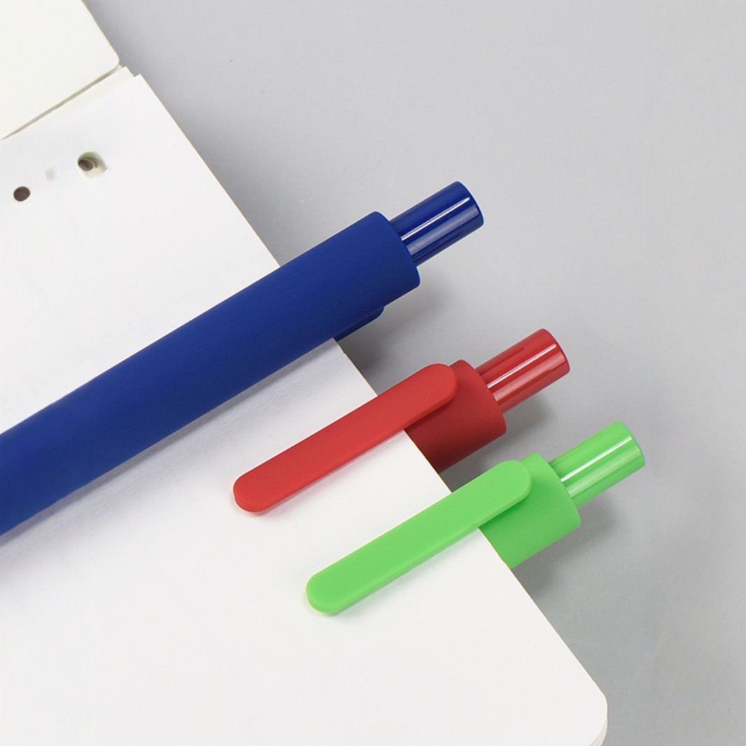 Presione bolígrafo publicitario de color caramelo bolígrafo neutro bolígrafo de firma bolígrafo de carbono bolígrafo de color macarón publicidad mayorista