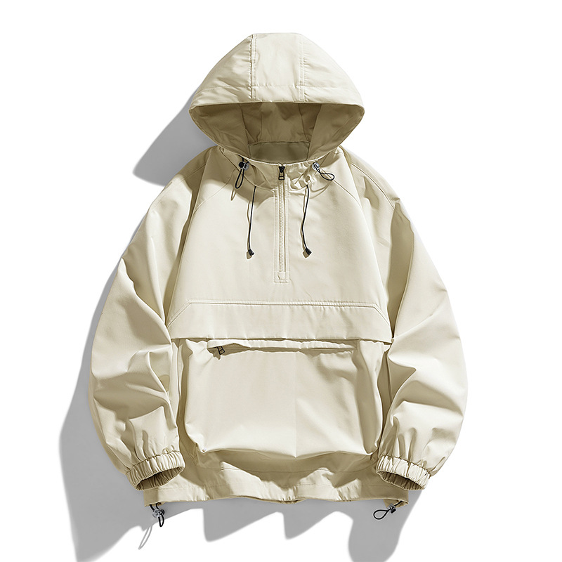 Más rápido 2023 otoño chaqueta de jersey con capucha puede ser de dos-abierto casual suéter con capucha al aire libre Estilo funcional de los hombres