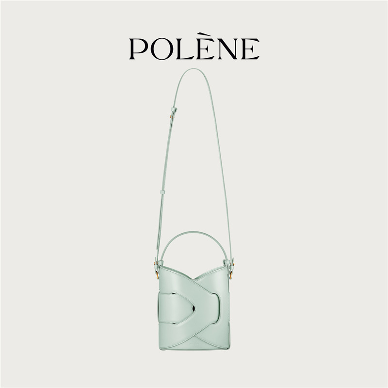 Polene波灵恩NODDE SEAU迷你扭结水桶包手提斜挎包小包包女包|undefined