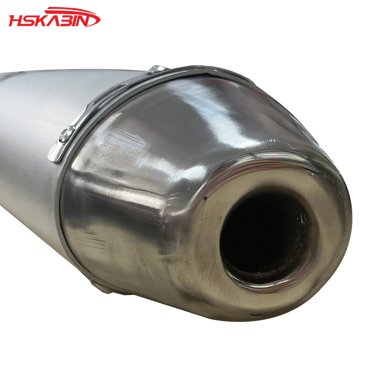 Off-road motorcycle accessories aluminum alloy 37-5 Apollo exhaust pipe tail tube silencer