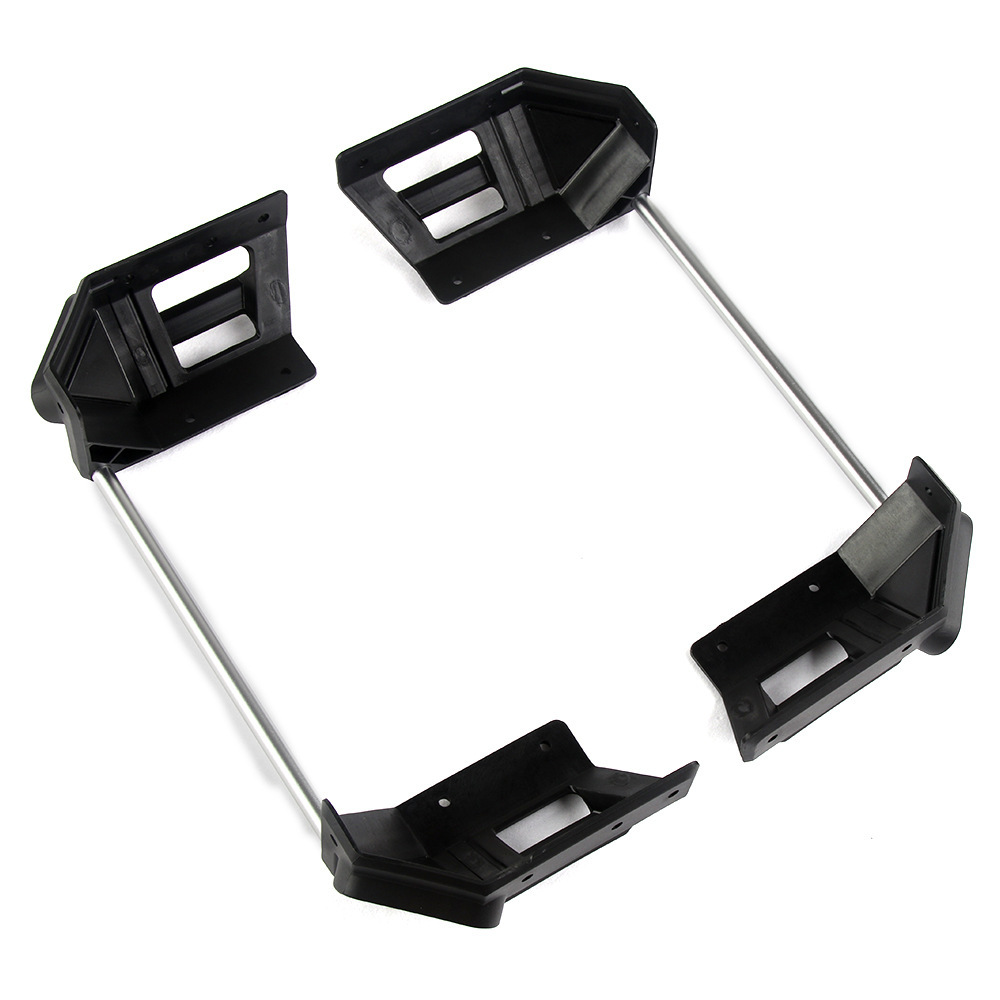 Motocicleta del coche eléctrico modificado aleación de aluminio caja de cola accesorios de esquina superior 45L/55L/65L aleación de aluminio varilla de elevación tipo B