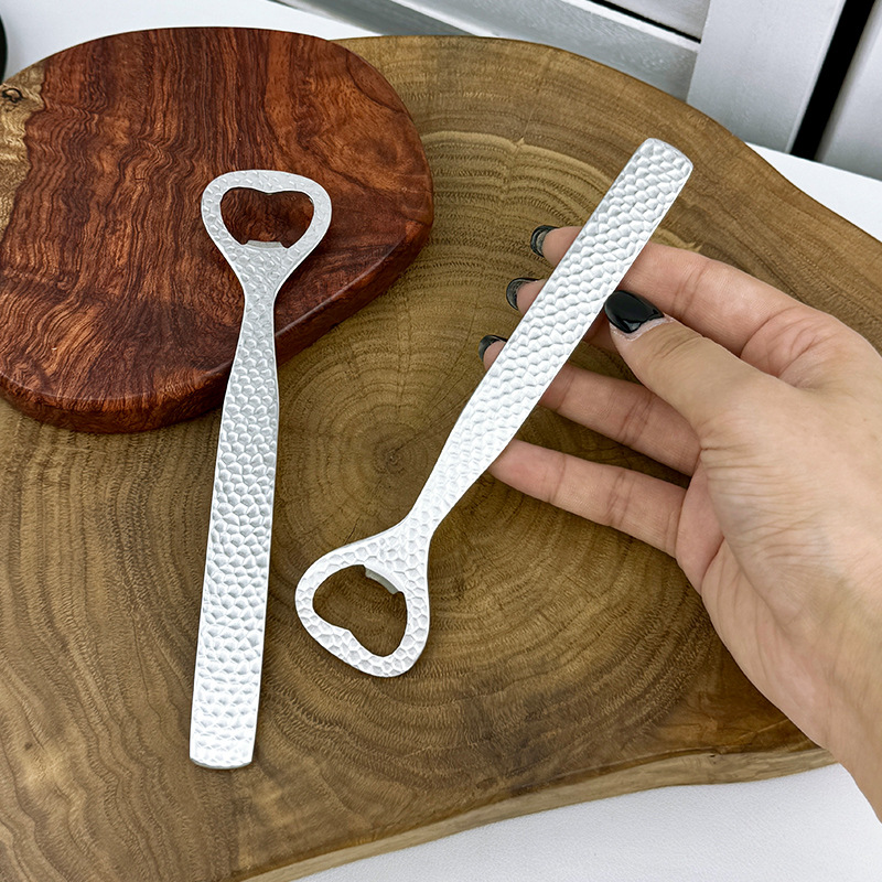 Chockmen 18 / 10 acero inoxidable corazón martillo abre botellas cerveza abre botellas creativo