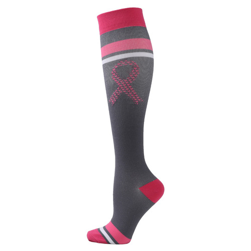 Cross-border sports pressure socks outdoor cycling elastic socks medical socks pink sports socks nurse beauty long socks