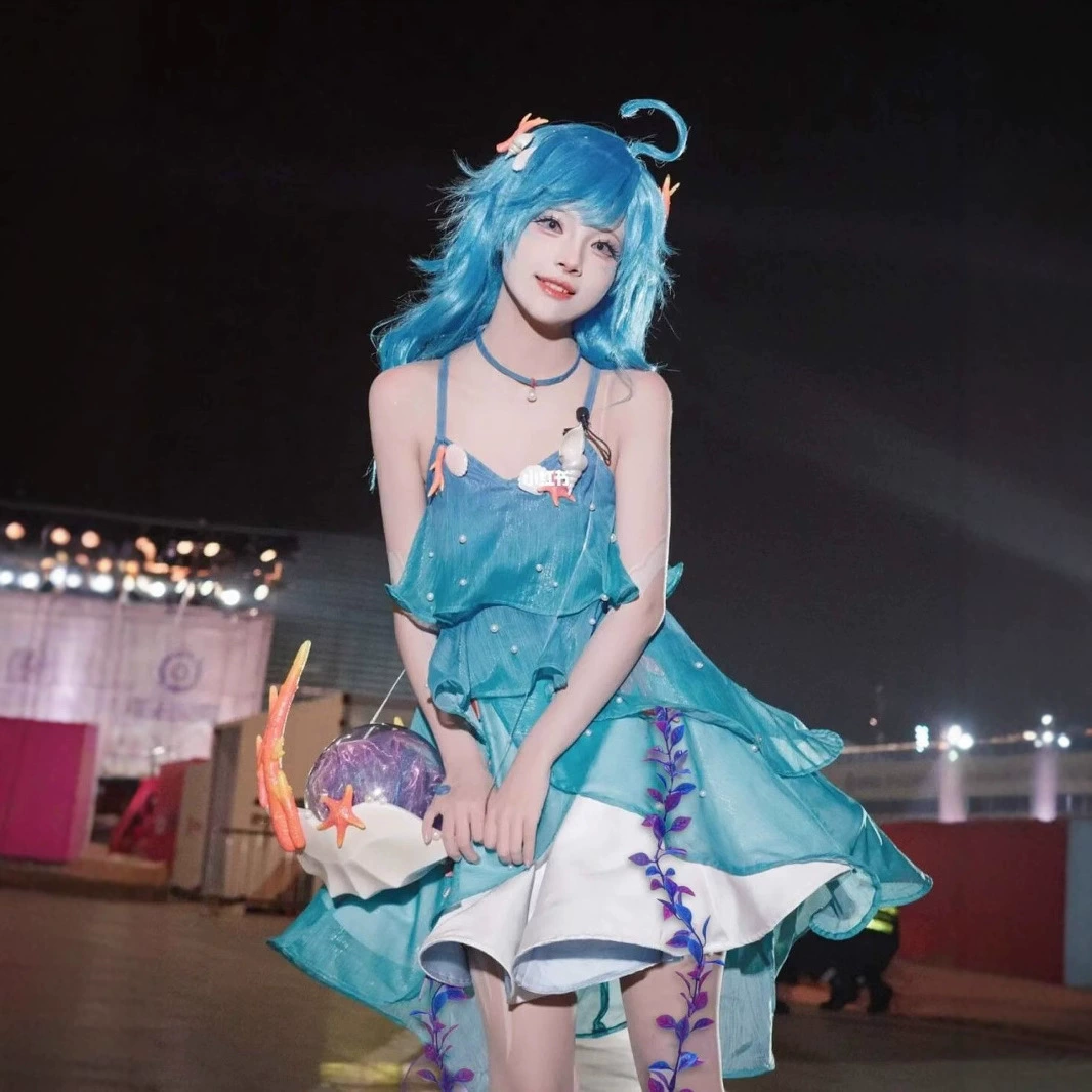 Костюм King of Glory Doria, полный комплект, летняя принцесса, косплей, игра, аниме, юбка на подтяжках, двумерная