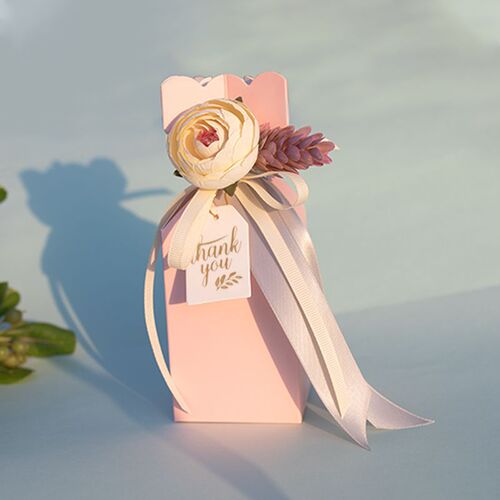 Wedding Candy Box Creative European Lawn Wedding Return Gift Personalized Souvenir Wedding Candy Box Paper Box