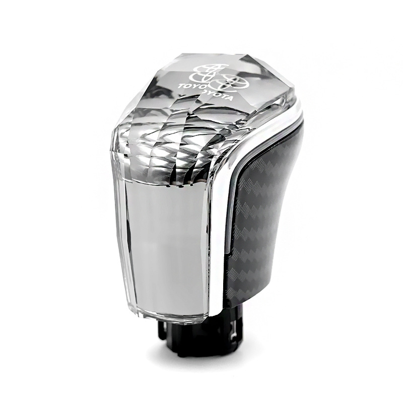 Aplicable a Toyota Camry Corolla Rayling Asia Longfeng Landa Sharp Crystal Shift Handle con lámpara