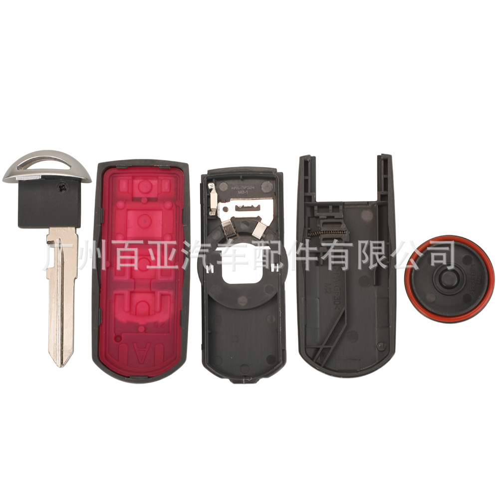 Suitable for Mazda 3-key 4-key Smart Remote Control Car Key Shell Replacement Shell OFF Button