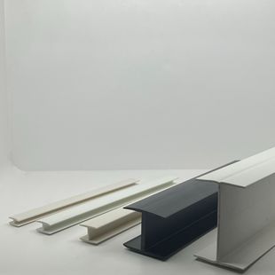 Dongguan manufacturers PVC backboard clip wardrobe cabinet H-shaped clip extruded plastic I-strip plastic splicing strip