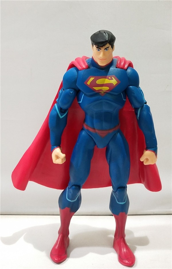 DC漫画英雄 正义联盟 动画版 超人 克拉克·肯特 可动人偶模型