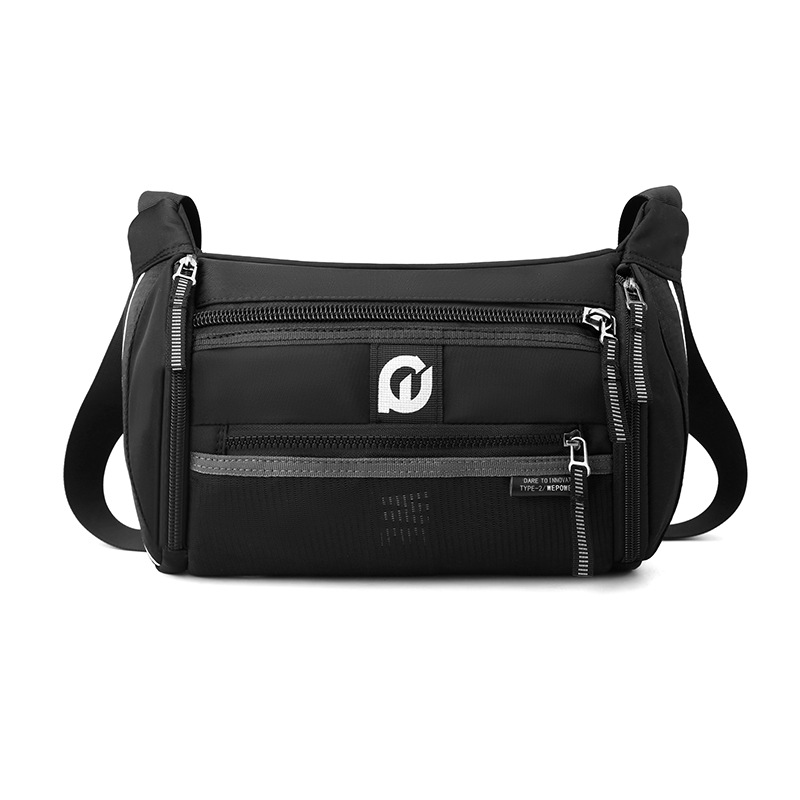 WEPOWER marca de moda de los hombres bolsa de pecho impermeable ocasional multi-Bolsillo de gran capacidad de hombro bolsa de mensajero al aire libre bolsa de pecho