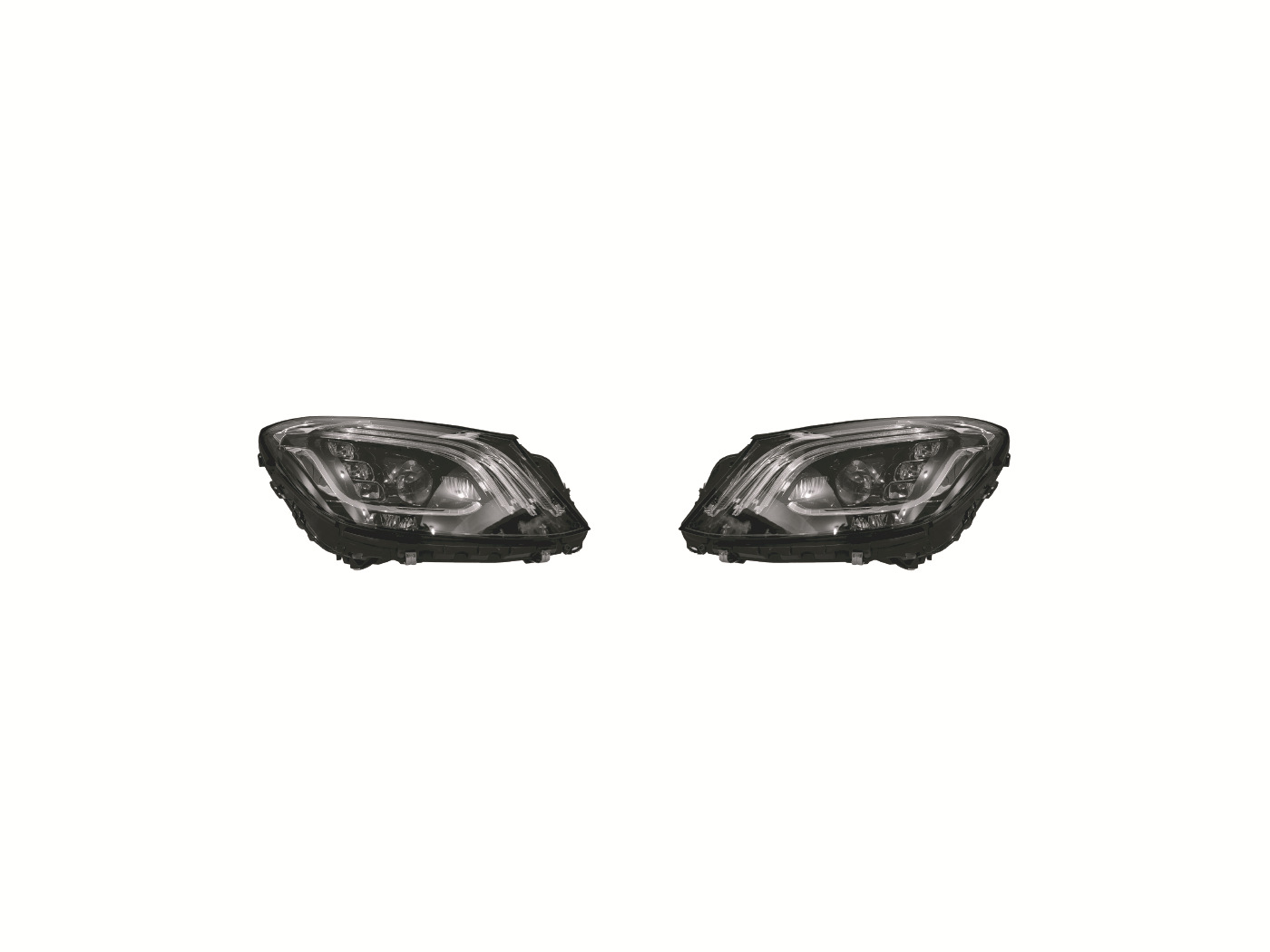 Suitable for Mercedes-Benz S-Class W222 Old Model to New Amg65/63/S450 Sports Maybach Body Kit Front and Rear Bumper Modification