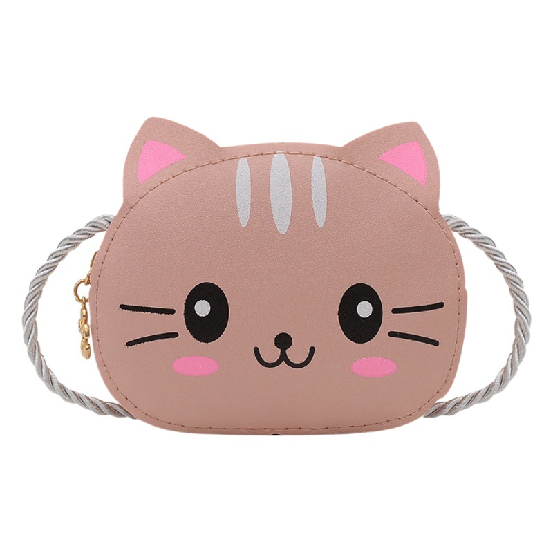 Summer Small Bag, Mini Zipper Style Small Bag, Cute Cartoon Fashionable Shoulder Bag, New Fashion Style Baby Girl Crossbody Bag