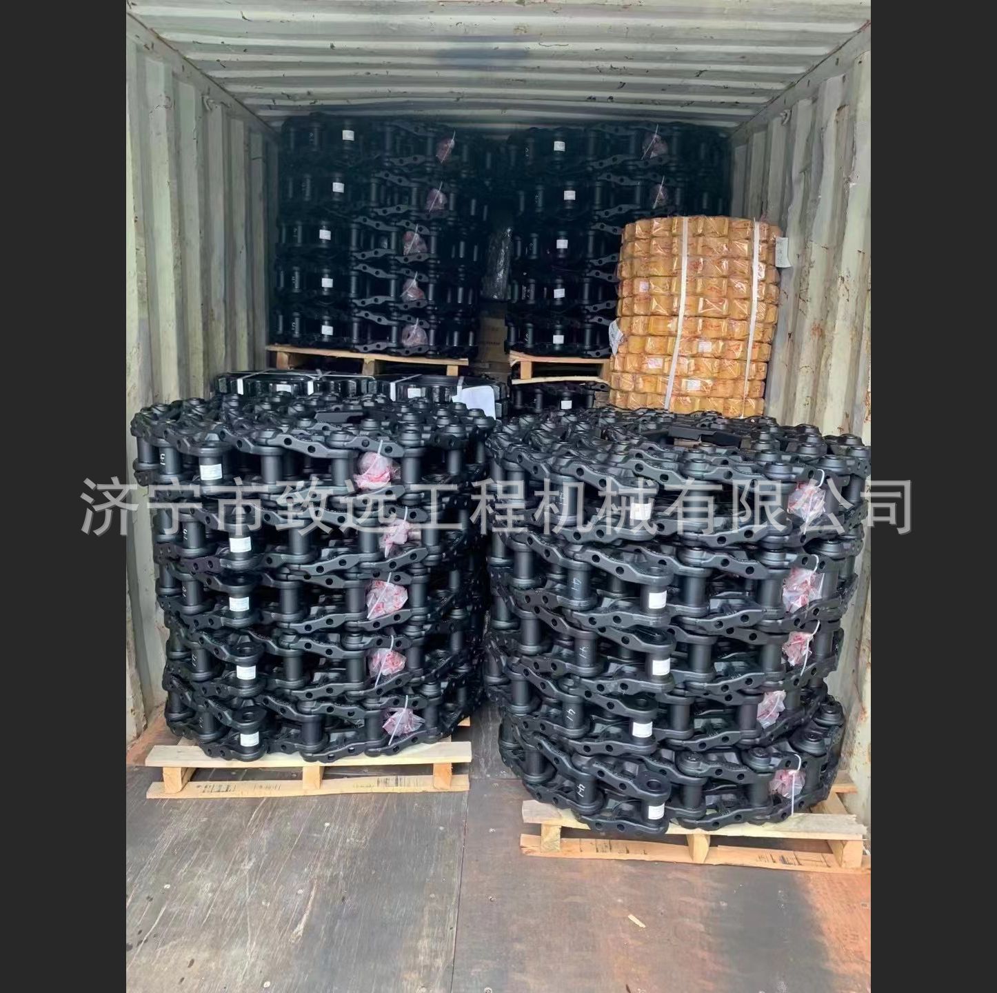 PC360履带挖掘机配件   挖机链条链板支重轮驱动轮托轮引导轮涨紧