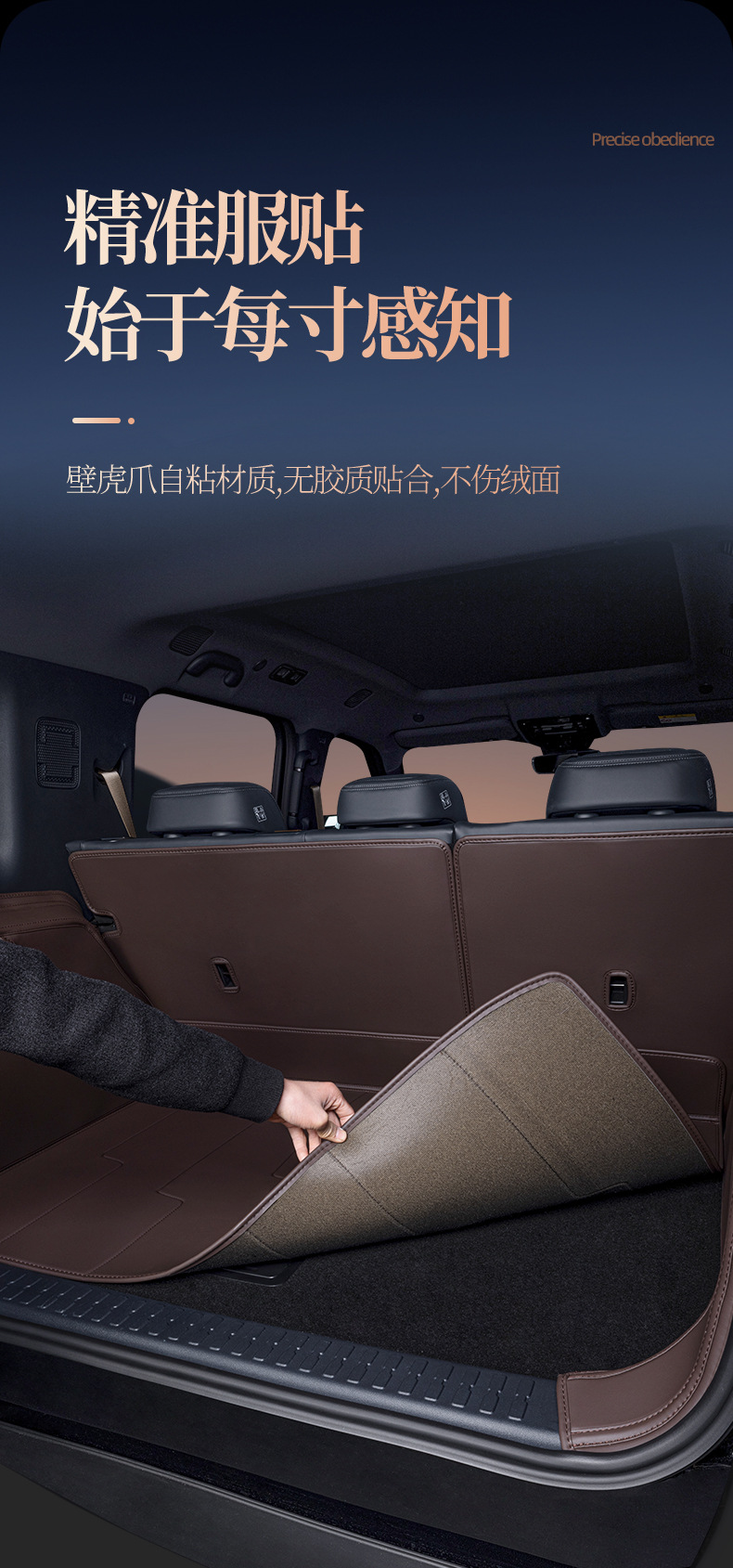 Suitable for Toyota Highlander Trunk Mat Fully Surrounded Special 23 Highlander Seven-Seater Car Trunk Mat