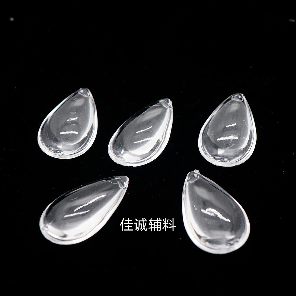 Acrílico transparente carámbano de hielo borde colgante Navidad lugar decoración colgante cono de hielo gota de agua tira de hielo 6-13CM