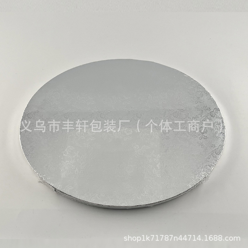 12mm pastel bandeja de transferencia tarjeta de papel dorado panal almohadilla de agujero mousse pastel bandeja de almohadilla de alimentos oval