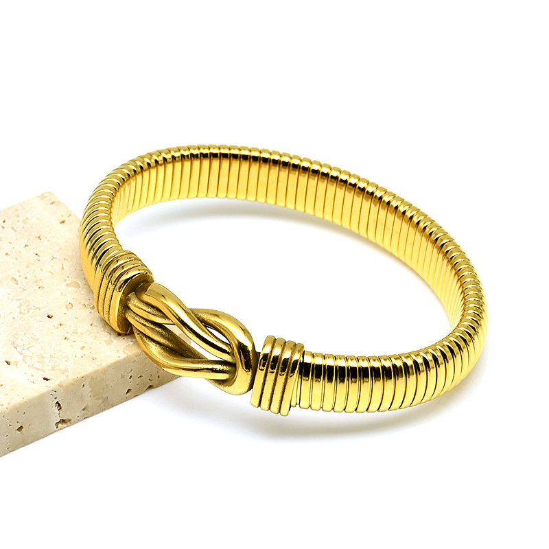 44g Weight Bangle Classification 304 Stainless Steel Chain Material 1 Piece Quantity Casual, Daily, Party Occasion 304 Stainless Steel Material Solid Color Pattern Unisex Gender Retro Style Retro Solid Color 304 Stainless Steel Wholesale Bangle 8