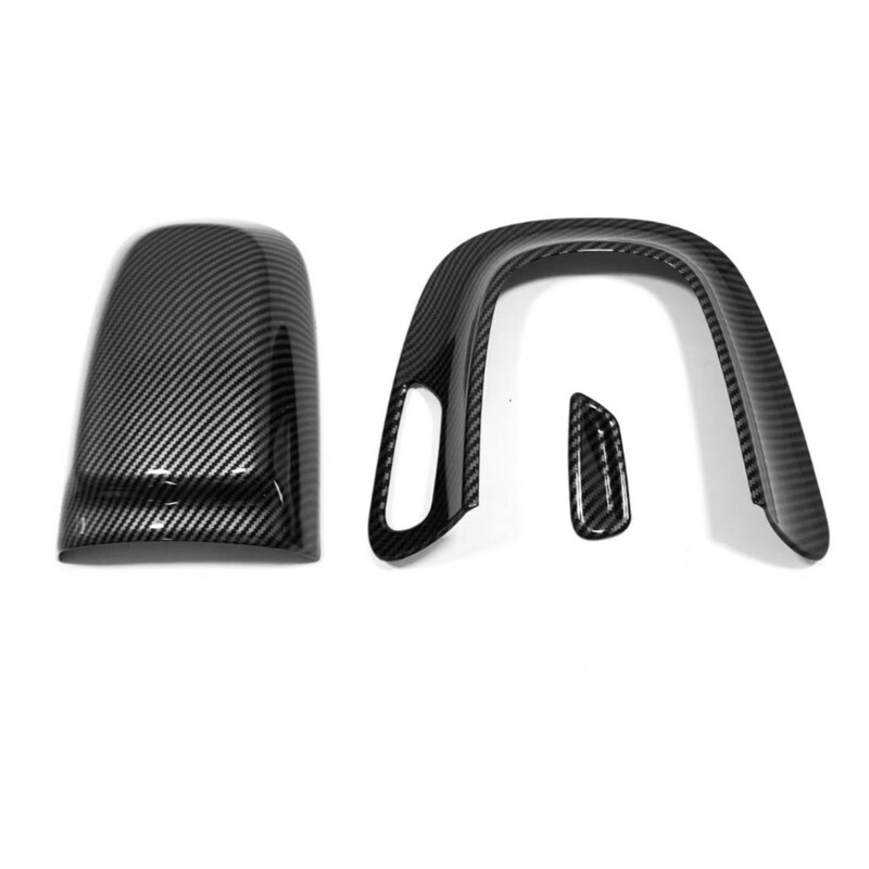 Suitable for 22 Mercedes-Benz C- class main driver seat headrest frame modification accessories BENZ driver headrest button decoration stickers