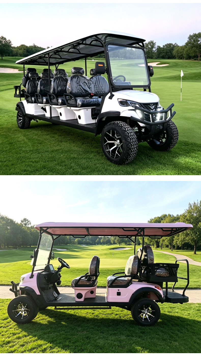 Foreign Trade Electric Golf Carts, Tourist Attractions, Factory Campus Shuttles, Sightseeing Vehicles, Off-Road Electric Golf Carts