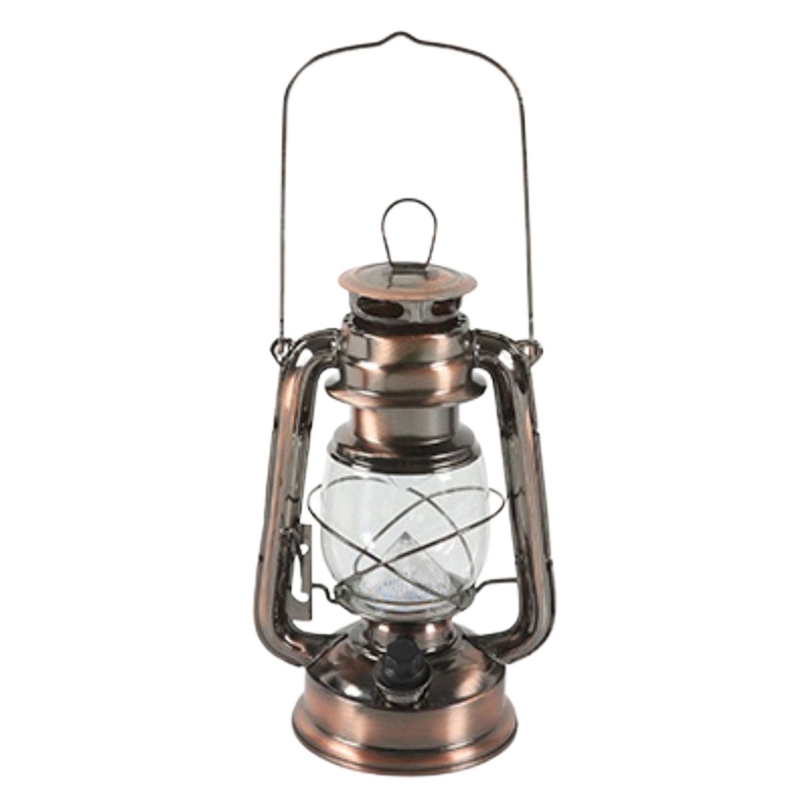 Lámpara de queroseno retro de carga transfronteriza LED lámpara de camping al aire libre retro campamento linterna lámpara portátil