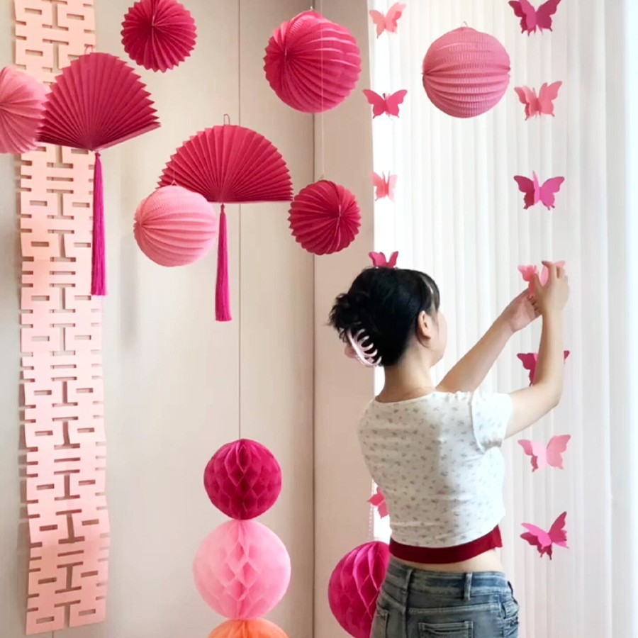 *나비 수박 웨딩룸—핑크 12*