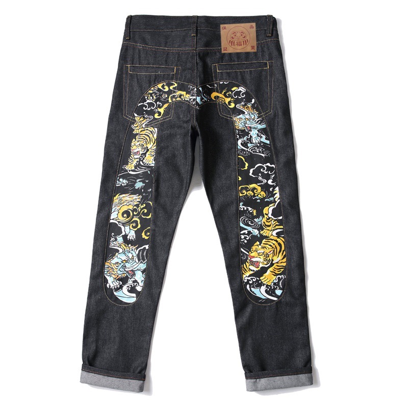 GMABCD Unisex Graphic Denim Jeans – Casual Streetwear Pants Collection - detail 32