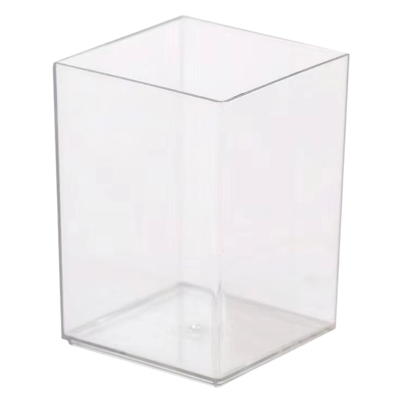 Titular de la pluma ins simple acrílico transparente de alto aspecto femenino estudiante Oficina dormitorio escritorio misceláneas organización estudio