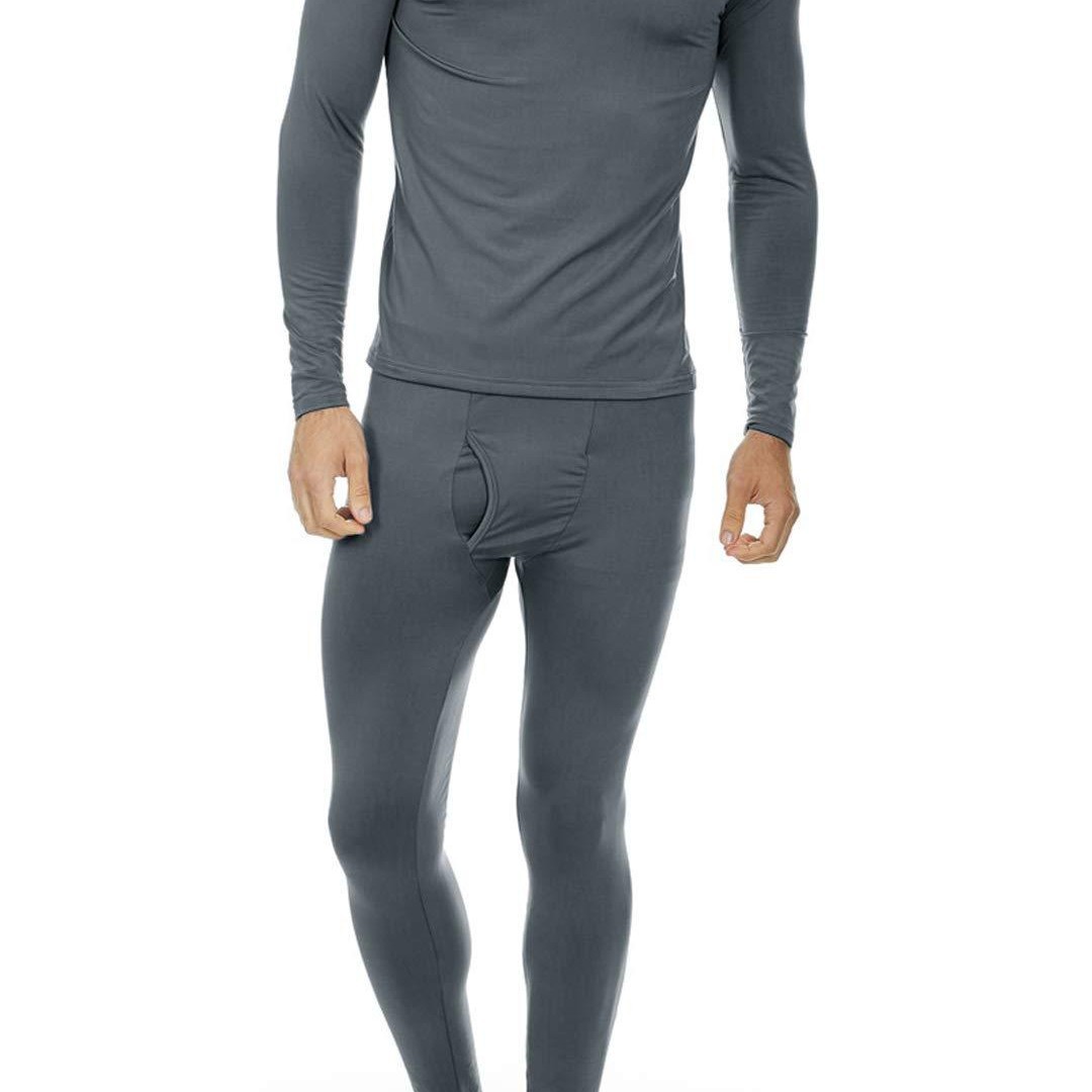 Amazon ropa de otoño de los hombres pantalones largos de ropa interior térmica de los hombres traje de primavera y otoño de color sólido apretado ropa de fondo