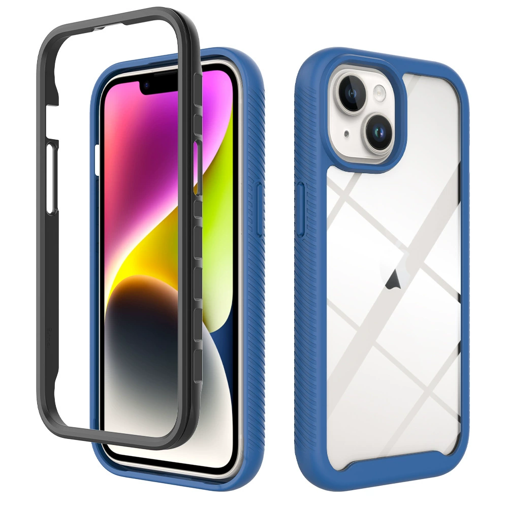 Apple совместимый iPhone 15 защитный чехол от пыли, воды и ударов, защитный чехол, 2 в 1, противоударный