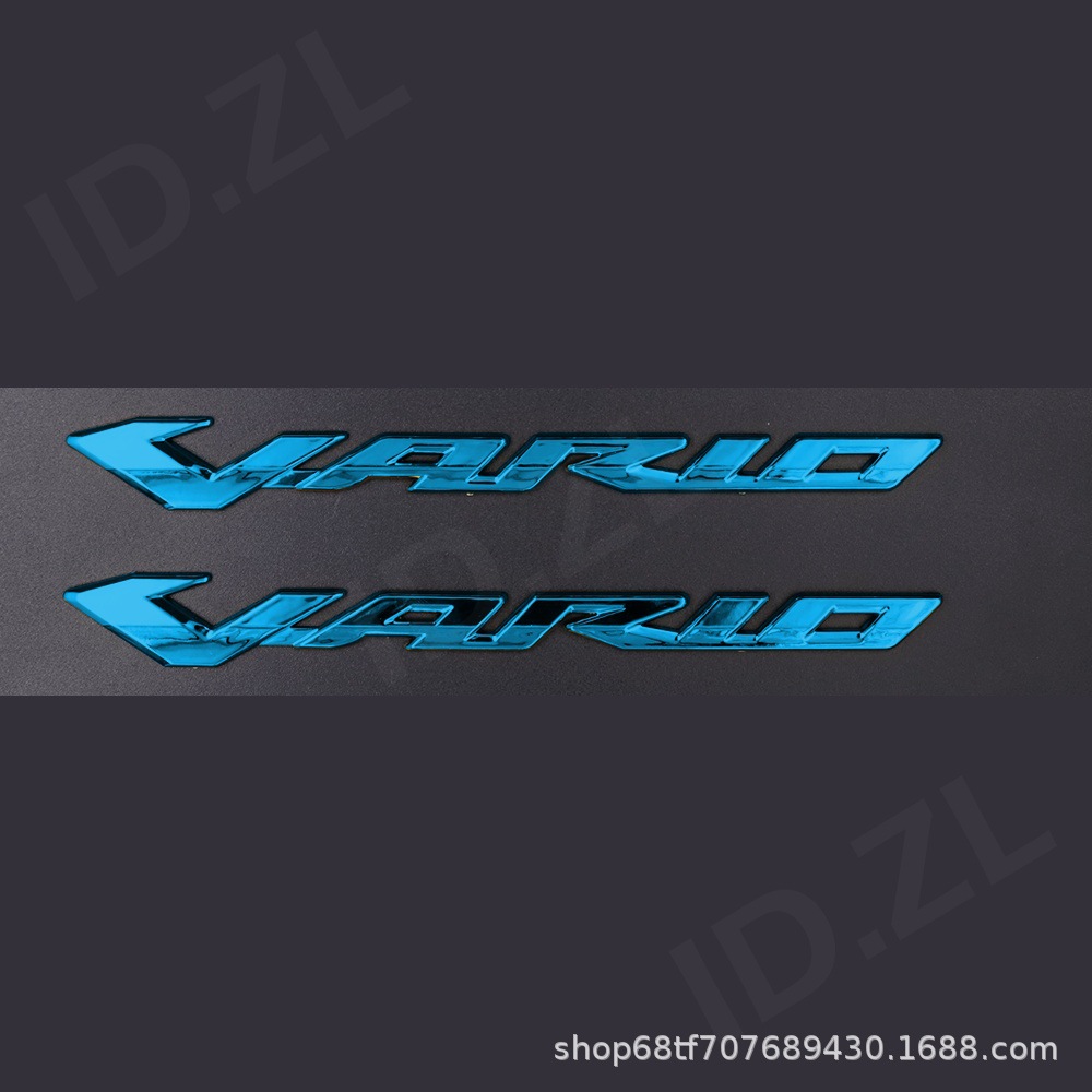 Ventas calientes del sudeste asiático scooter motocicleta VARIO etiqueta de automóvil 3D etiqueta de automóvil de plástico ABS personalidad modificación