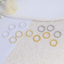 批发18k镀真金光圈闭口圈保色收尾圆圈DIY连接环手链项链饰品配件