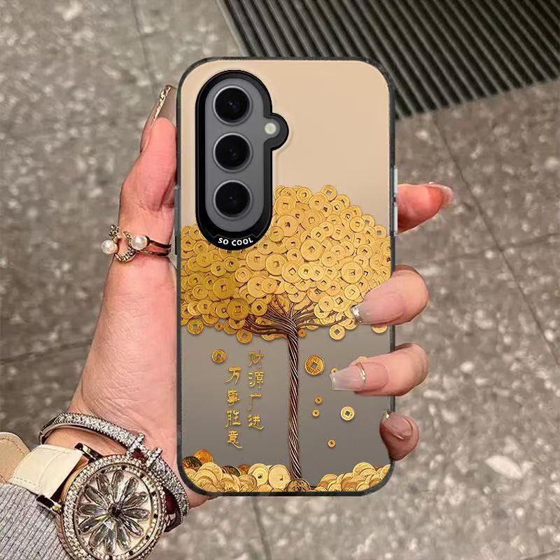 La nueva vaca de efectivo es adecuada para la caja del teléfono móvil Samsung Galaxy S25 Samsung S24ULTRA 21 Comercio exterior S23