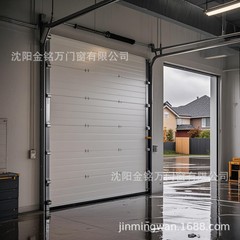 スイングガレージドア電動リモコンクリスタルヴィラローリングドアローリングドア手動工業用リフトドア
