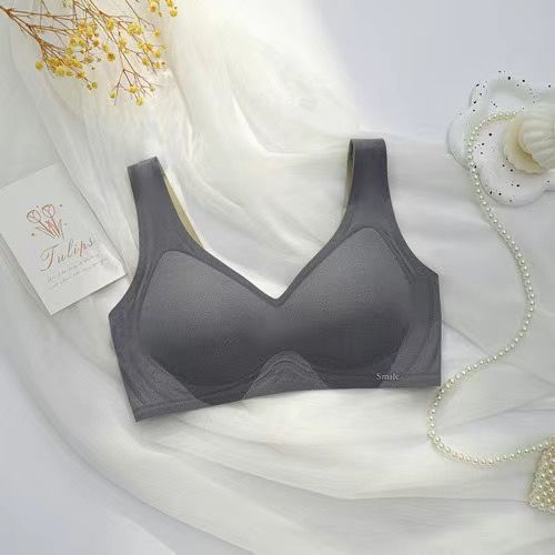 Y62 ropa interior femenina copas fijas juntas anti-caída chaleco sin anillo de acero bra ligero