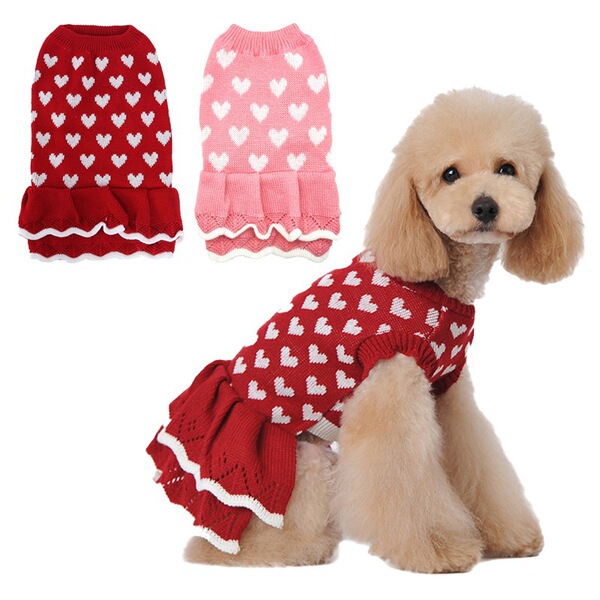 Pet products dog clothes Pet sweater wholesale round neck slim pet…