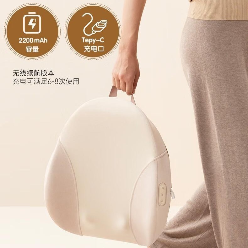 按摩仪全身可用颈椎按摩器热敷肩部腰部腰椎精准揉捏多功能按摩器|undefined