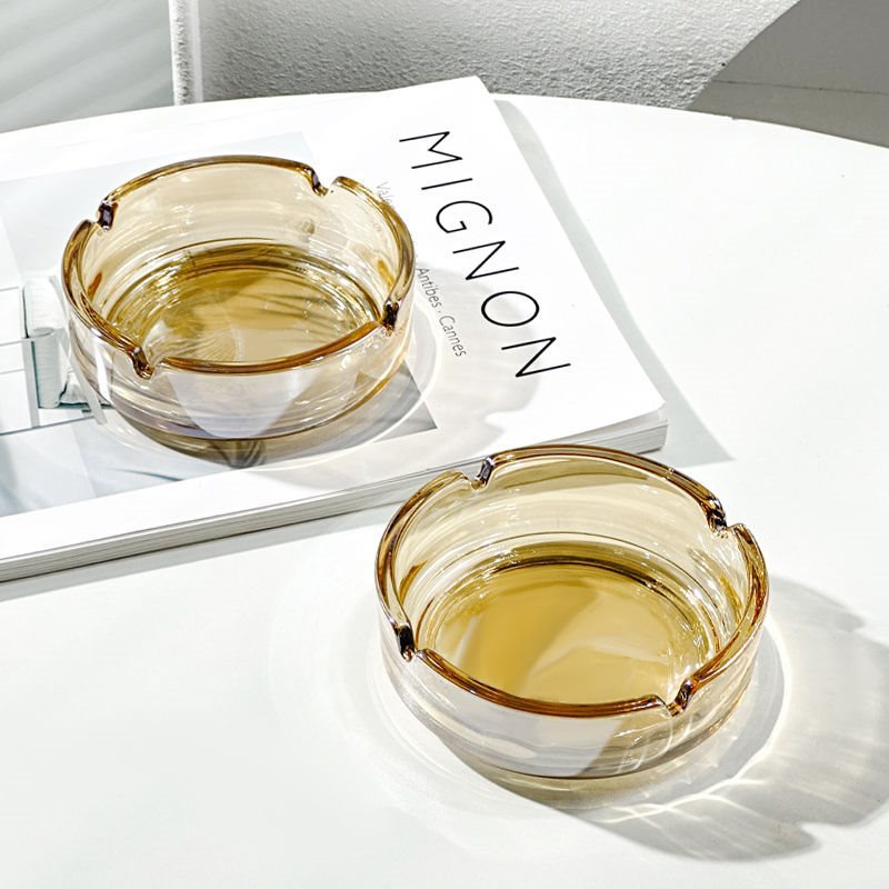 Amber ashtray